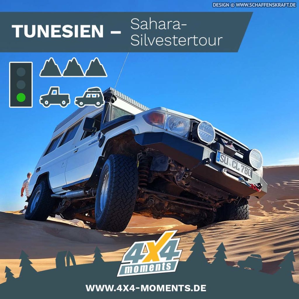 TUNESIEN Sahara-Silvestertour 26.12.2025-09.01.2026