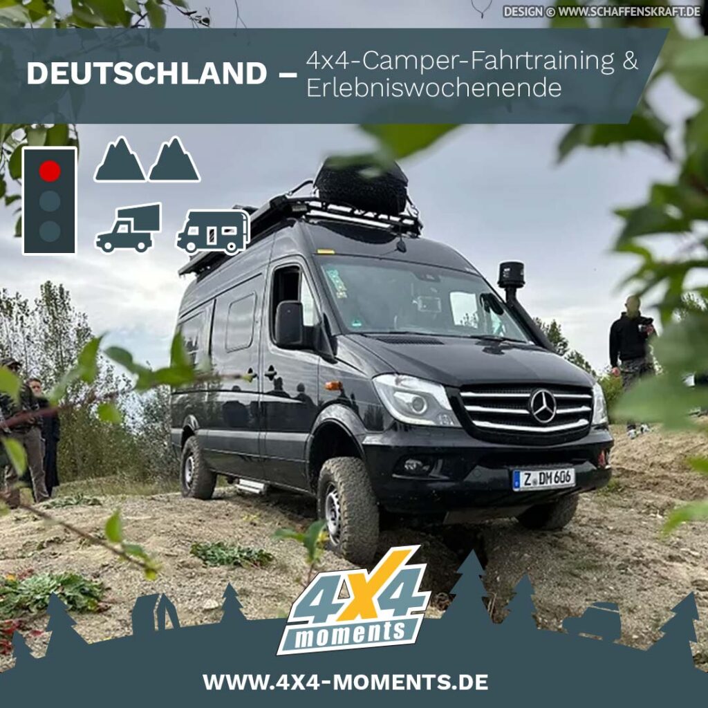 4x4-Camper-Fahrtraining und Erlebniswochenende <br/>11.10. - 13.10.2024