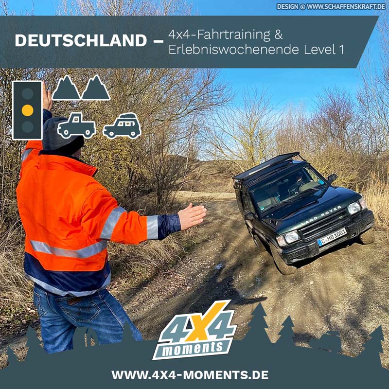 Deutschland<br/>4x4-Fahrtraining und Erlebniswochenende Level 1<br/>08.11. - 10.11.2024