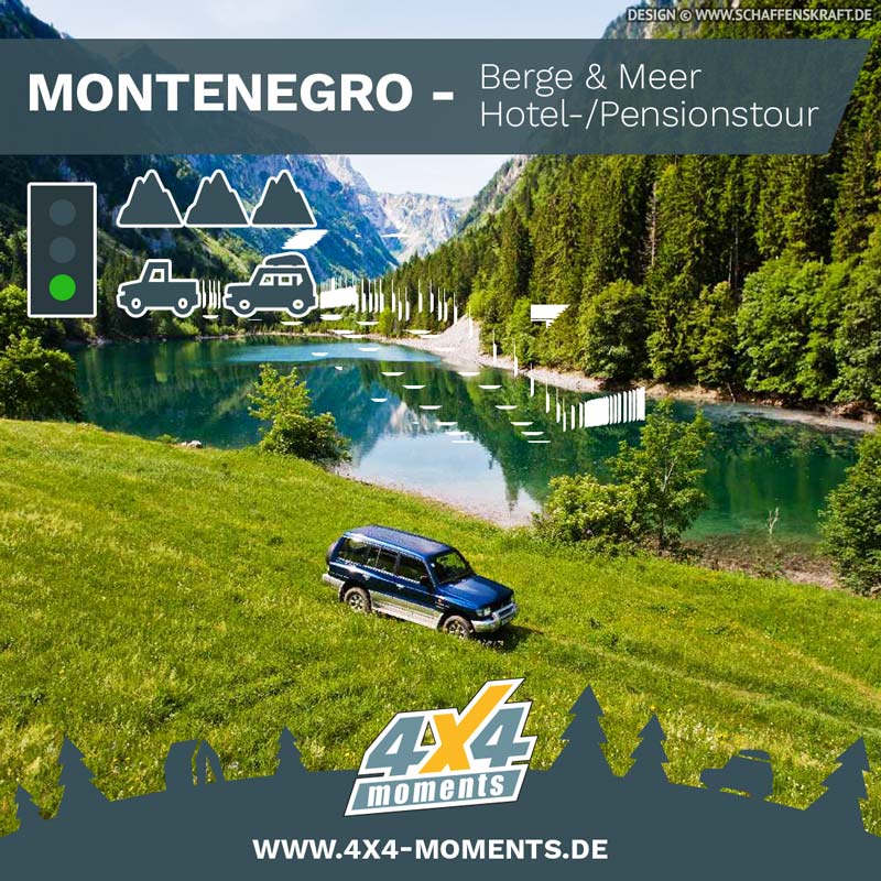 MONTENEGRO <br/>"Berge & Meer" Hotel/Pension <br/>05.10. - 10.10.2025