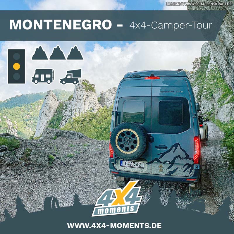 MONTENEGRO <br/>"4x4-Camper-Tour" Camp <br/>11.05. - 16.05.2025